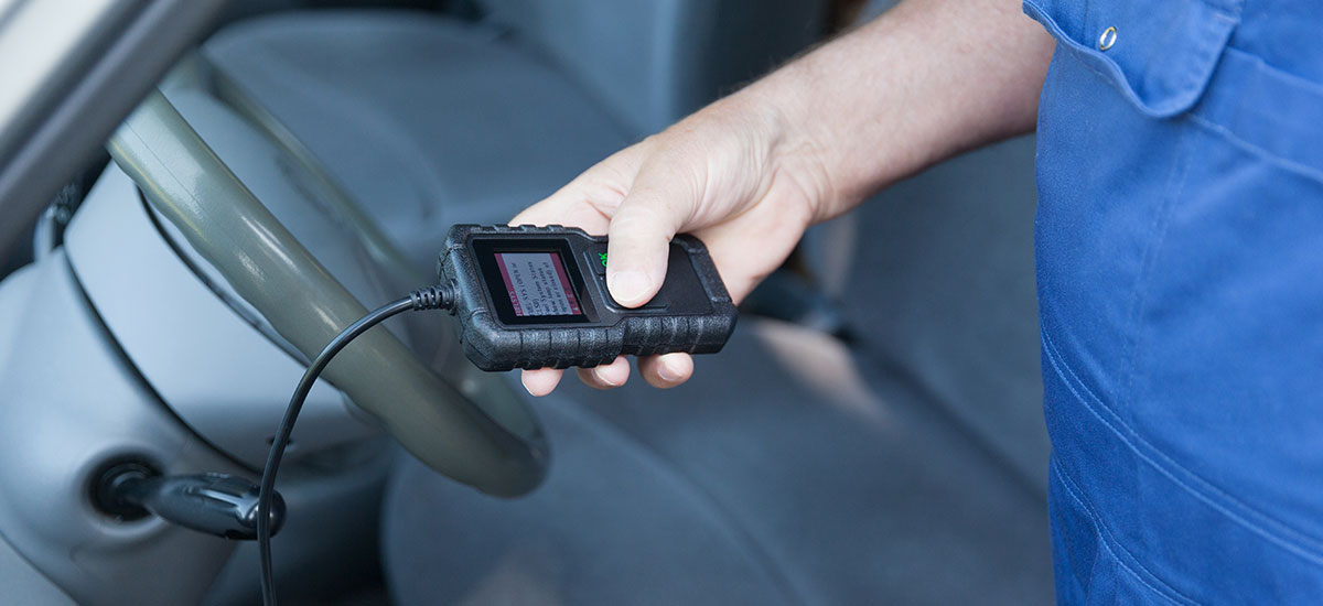 car interior scan tool reading codes